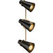 Reeva 3 Light 26 inch Modern Brass Bath Vanity Wall Light